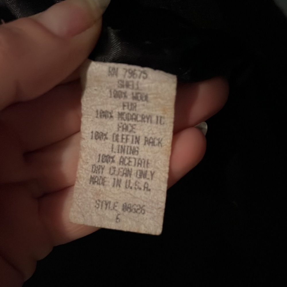 Halston wool coat - Picture 5 of 5